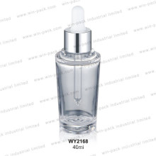 Plastic Round Thick Wall Dropper Bottle and Thick Pet Cosmetic Dropper Bottle 50ml
